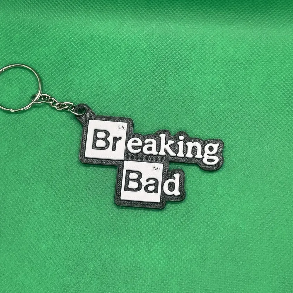 Walter White Heisenberg Breaking Bad TV Show Keychain